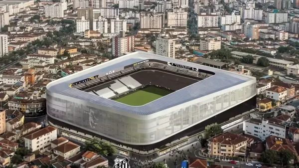Novo estádio do Santos