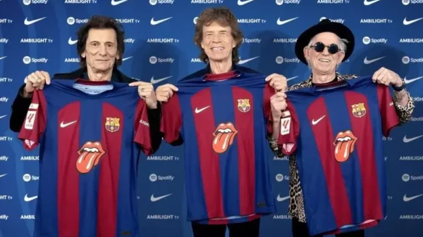 Logotipo colocará os Rolling Stones no palco global da LaLiga