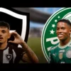 Tiquinho e Endrick fazem o duelo de gerações na 'final' entre Botafogo e Palmeiras