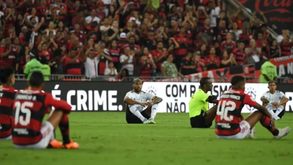 Protesto Contra o Racismo no Futebol