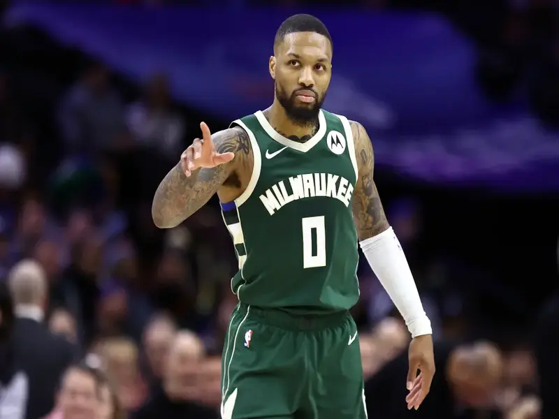Nos EUA, Damian Lillard é estrela do time de basquete
